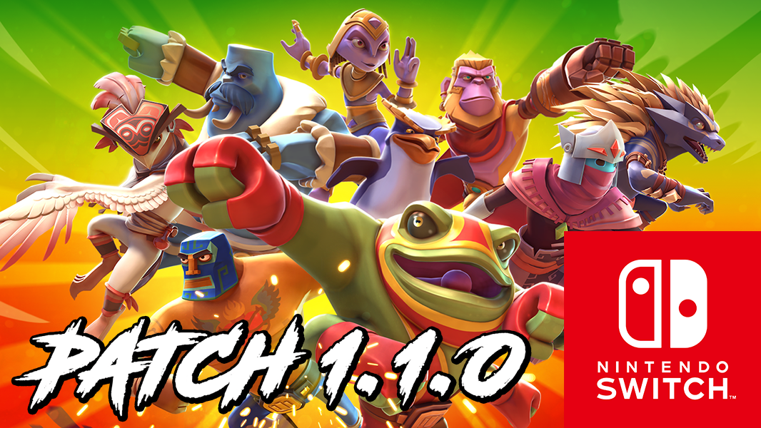 Brawlout Nintendo Switch – Patch Notes 1.1.0